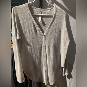 Babaton Light Gray Women's Cardigan
